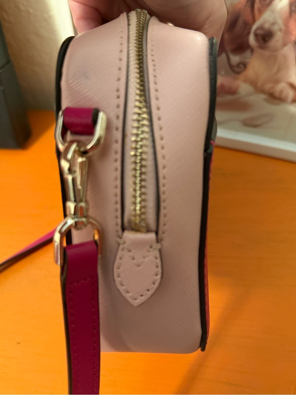 Kate Spade Lauryn Colorblock Camera Bag/Crossbody EUC - Picture 6 of 14